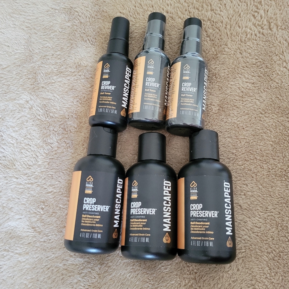 Manscaped Ball Toner and Deodorant